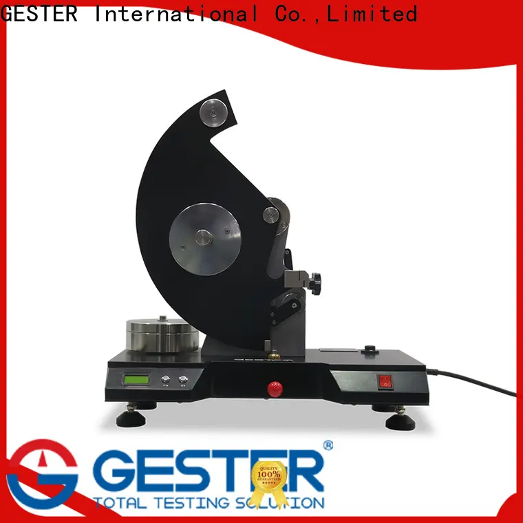 GESTER Instruments high-quality hydraulic bursting strength tester supply for lab 1