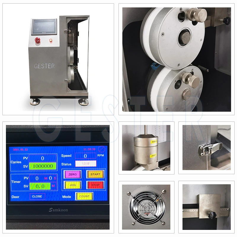 Hook Loop Fastener Fatigue Testing Machine LCD Touch Control GT-K19 1