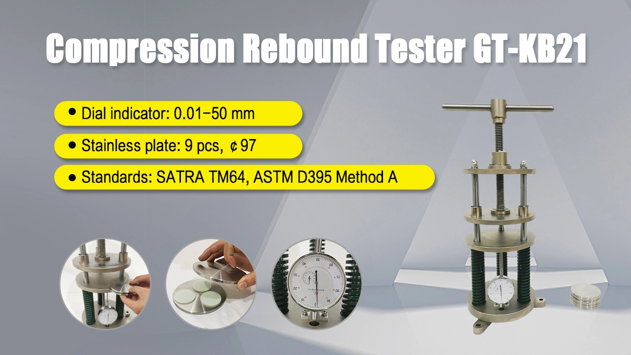Rubber Compression Rebound Ability Tester GT-KB21 1