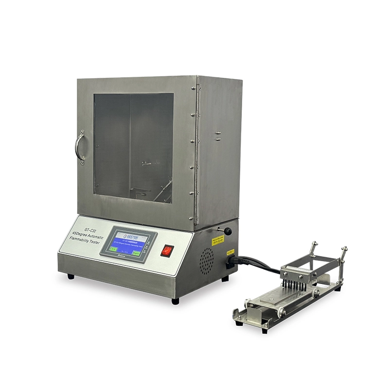 45 Degree Flammability Tester ASTM D1230 Test Apparatus GT-C32 1