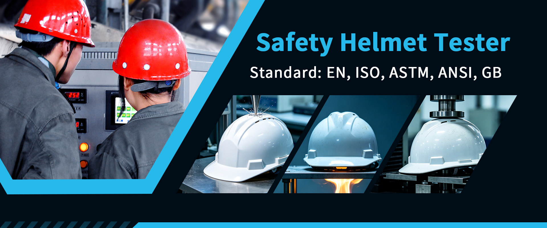 safety helmte testing equipment