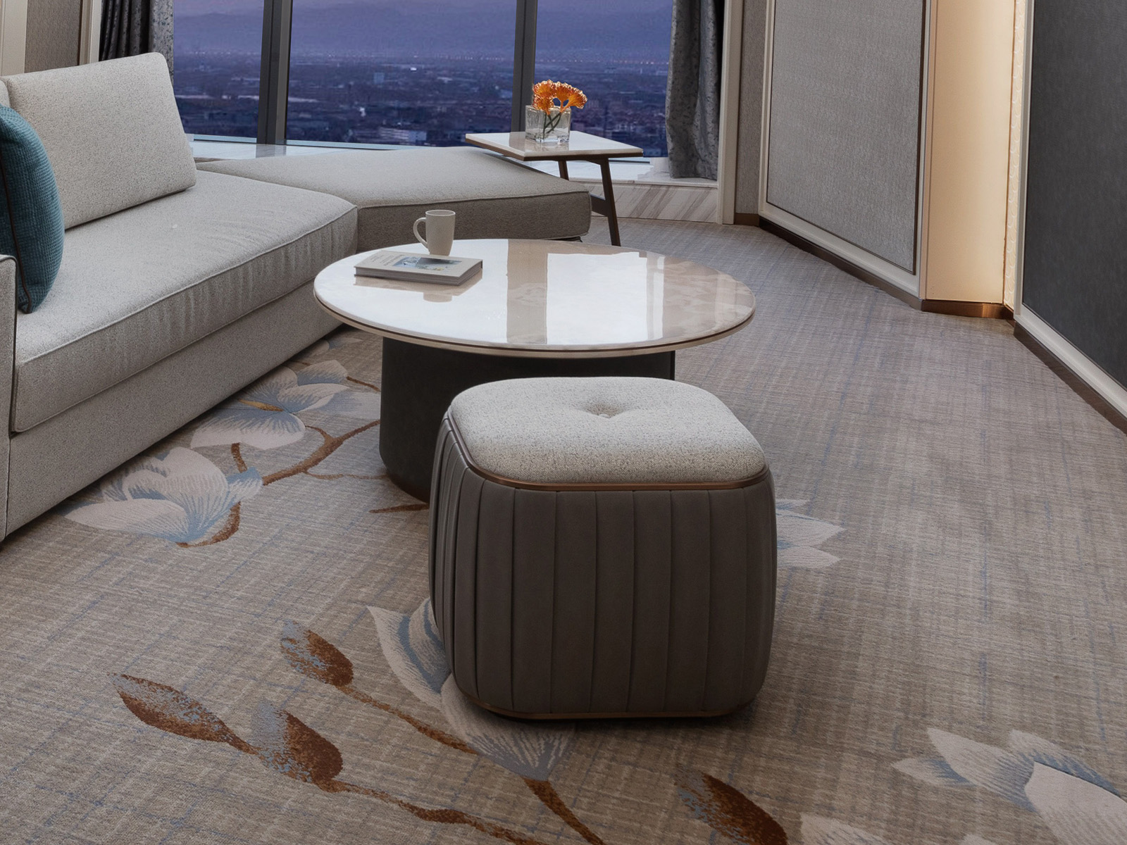 Pouf de chambre 3