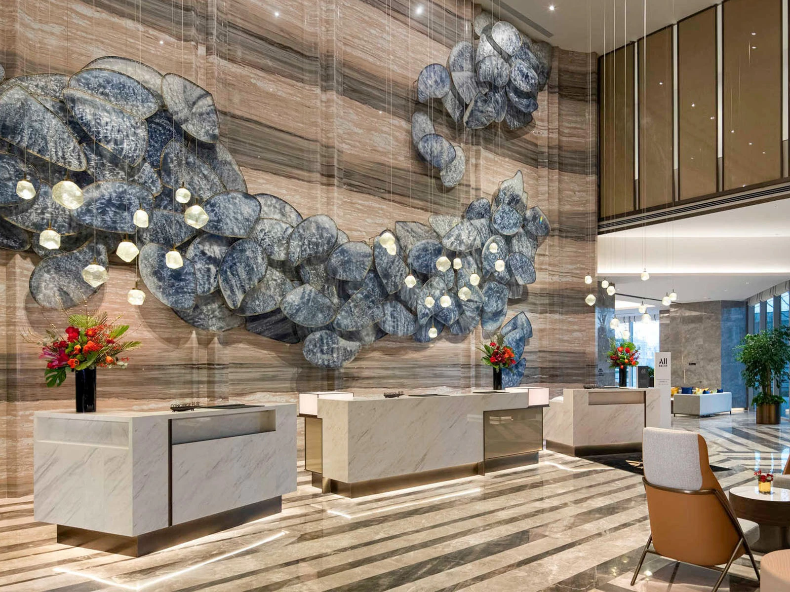 Comptoir d'accueil 1