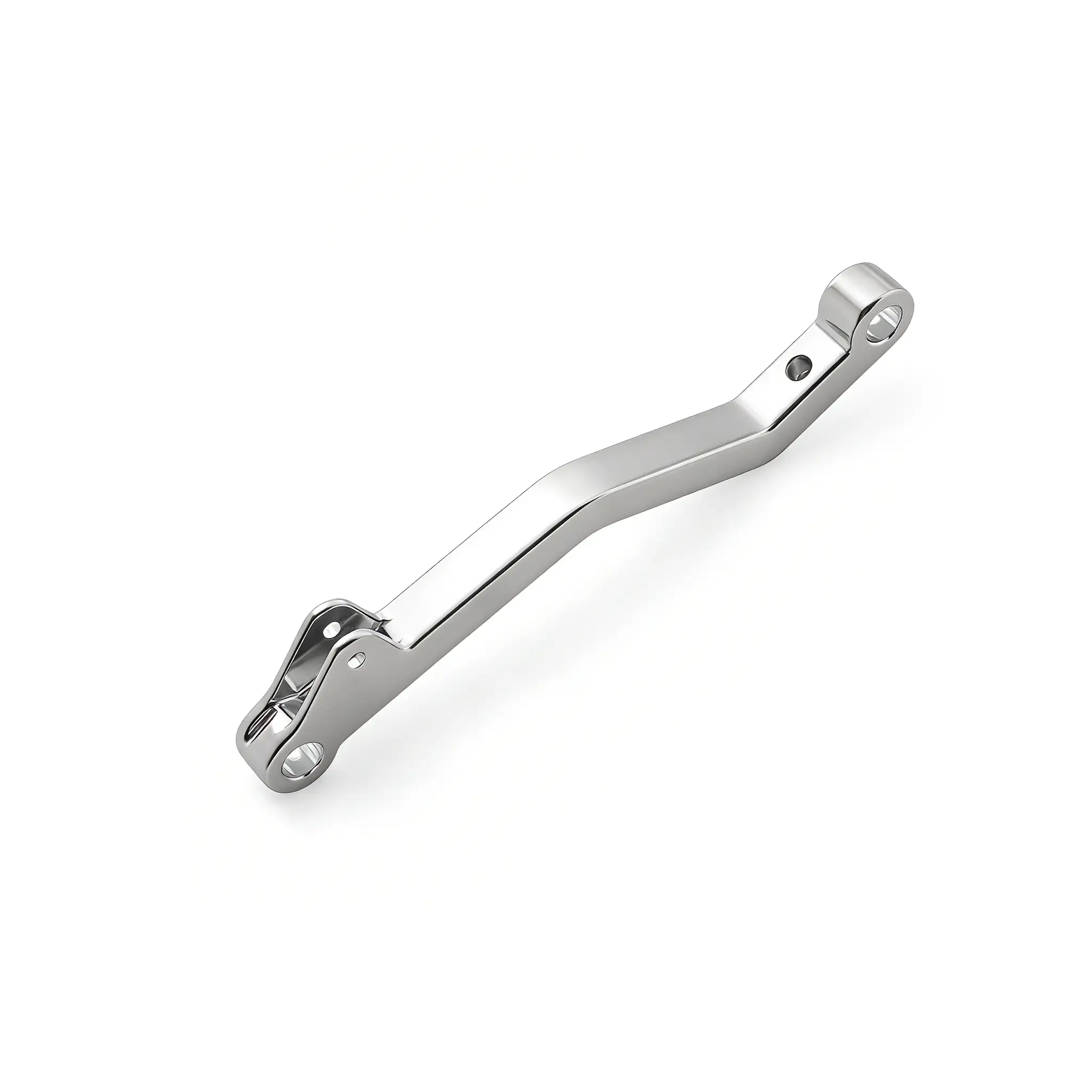 Custom Polished Zinc Alloy Die Cast Control Lever / Connecting Arm 2. 副标题（Subtitle） 1
