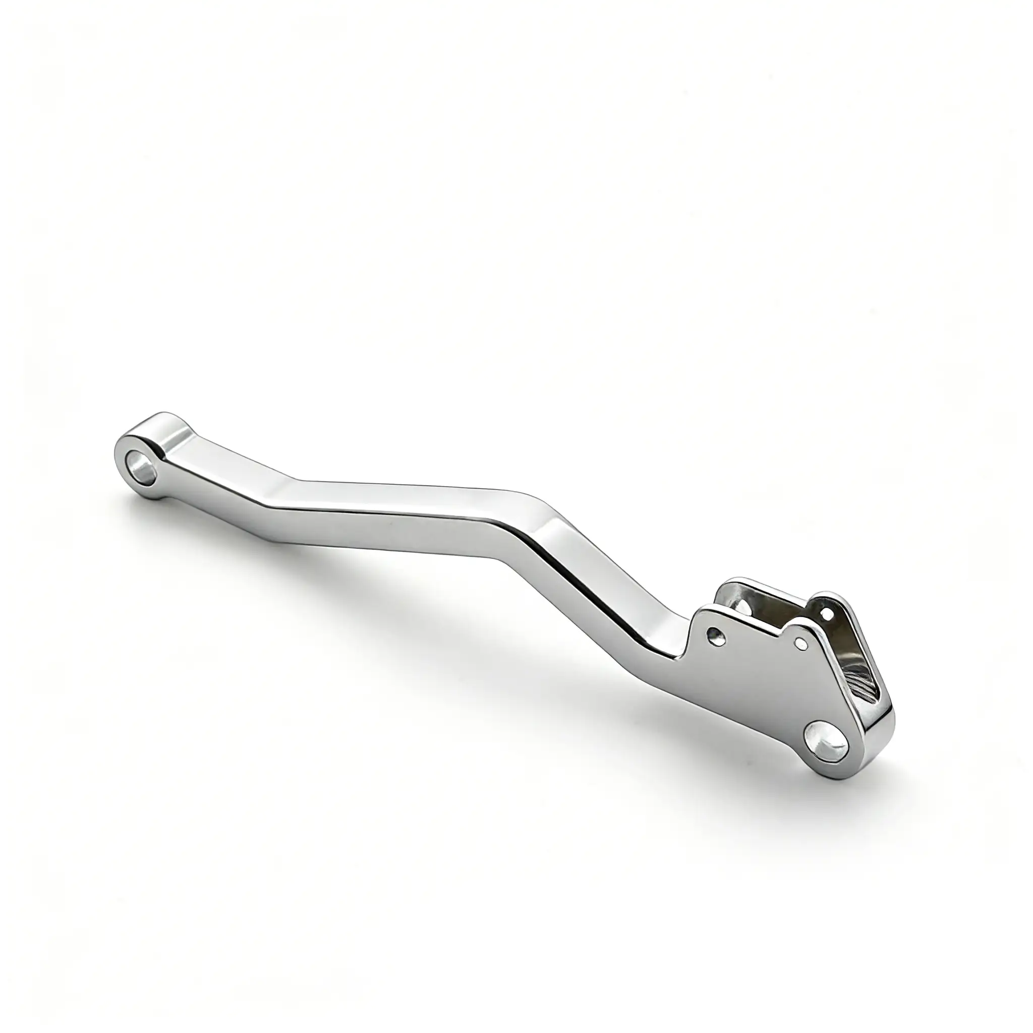 Custom Polished Zinc Alloy Die Cast Control Lever / Brake Lever 1