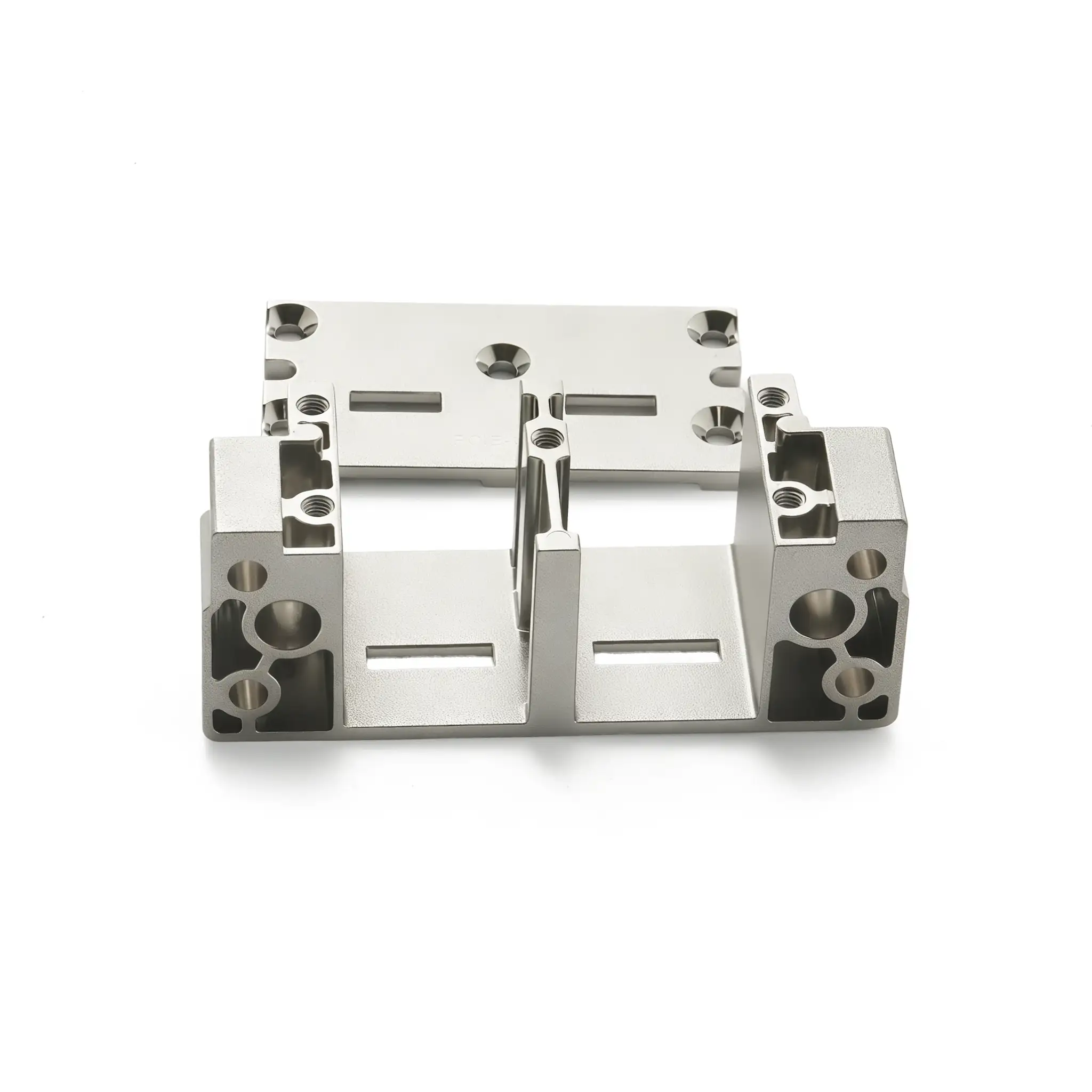 Custom Precision Die Cast Dual-Slot Optical Transceiver Housing 1