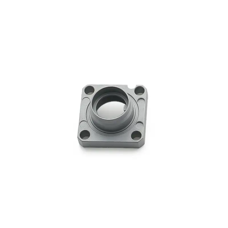 Base de conector de flange quadrada personalizada com rosca interna 1
