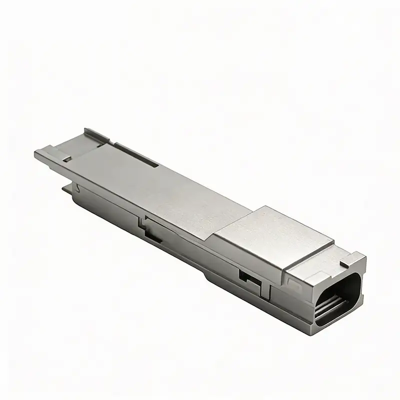 Custom Precision Die-Cast Aluminum QSFP/QSFP-DD Optical Module Housing 1