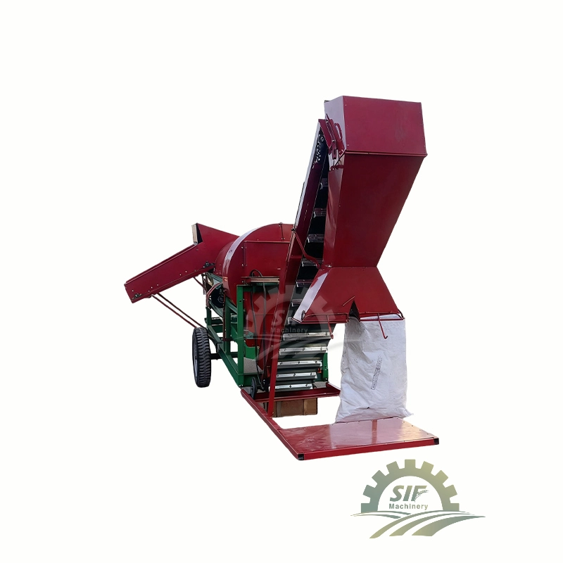 Recolectora de cacahuetes comercial SPN8000 - Tractor tirado por tractor, rendimiento de recolección del 98 %, mínima rotura para negocios agrícolas 1