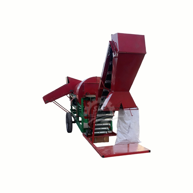 Ramasseuse d'arachides commerciale SPN8000 - Utilisation sur terrain sec et humide - Tracteur - Taux de récolte de 98 % - Faible casse - Idéale pour les exploitations agricoles 1