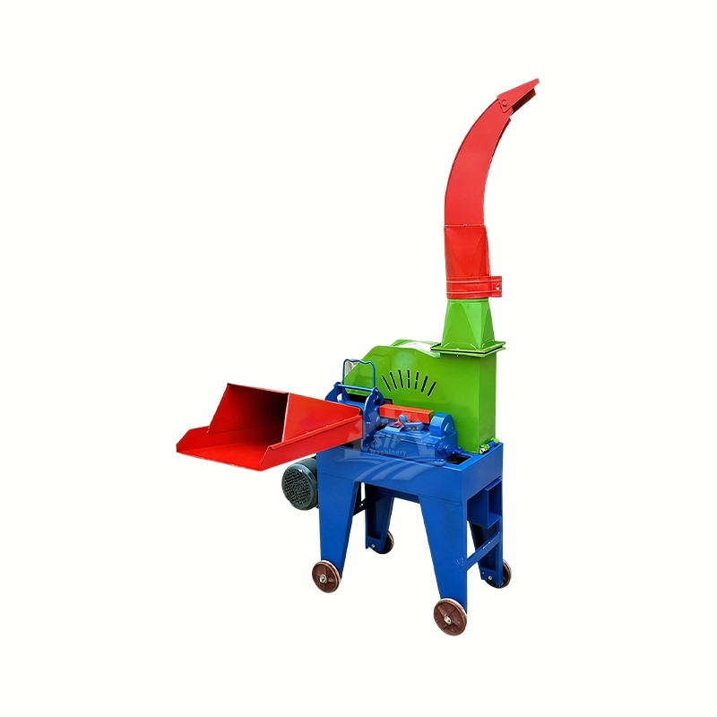 Cortador de forragem doméstico: opção elétrica/diesel, 3 toneladas/hora, comprimento ajustável. 1