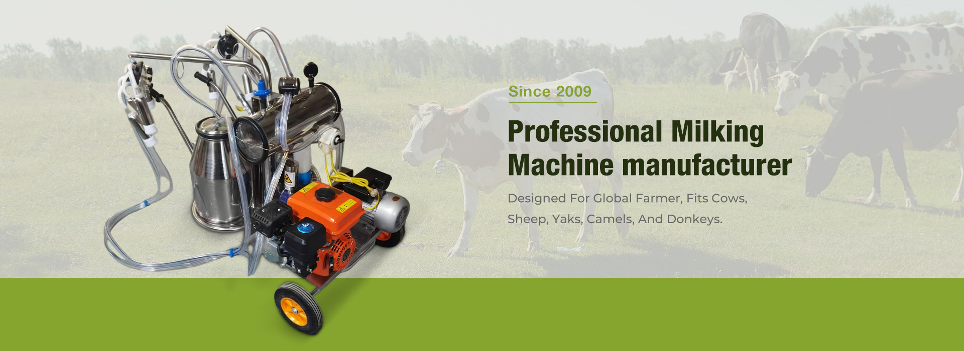 milking machine banner图