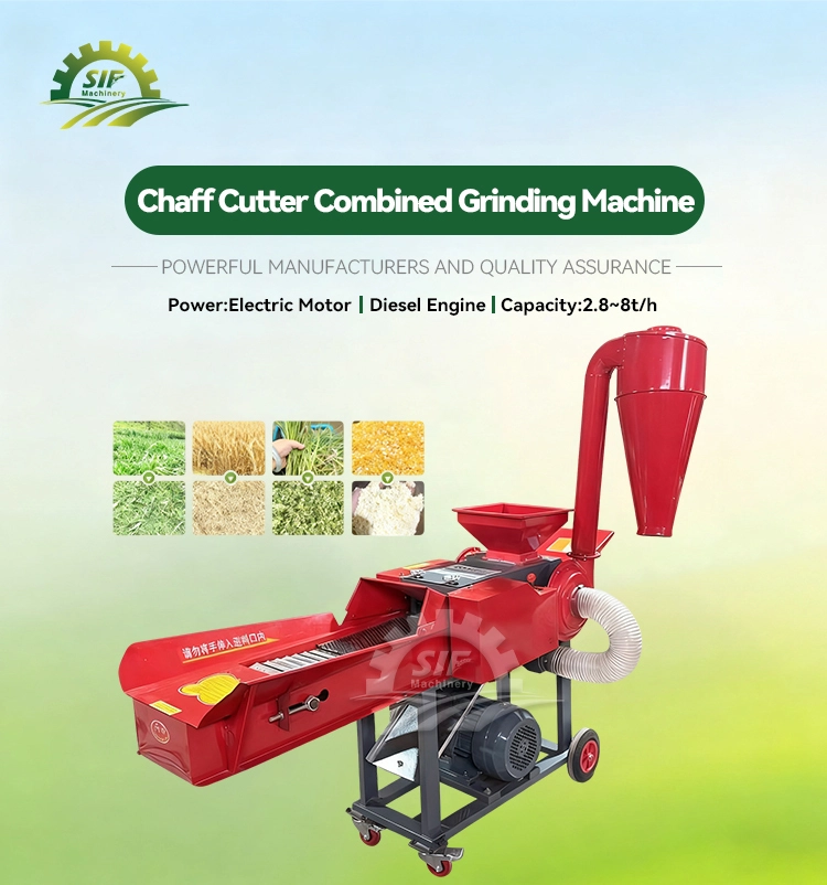 Forage Chopper Rubbing & Grain Crushing 3-in-1 Machine | 9ZR Series Durable Livestock Feed Processing Agricultural Machine 1