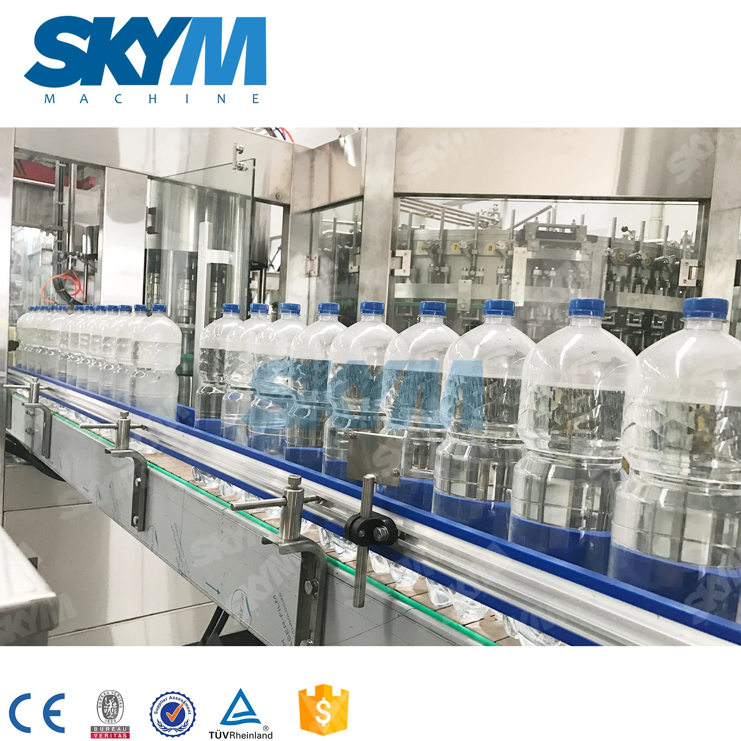 Automatic Soft Drink PET Bottle Filling Machine 12