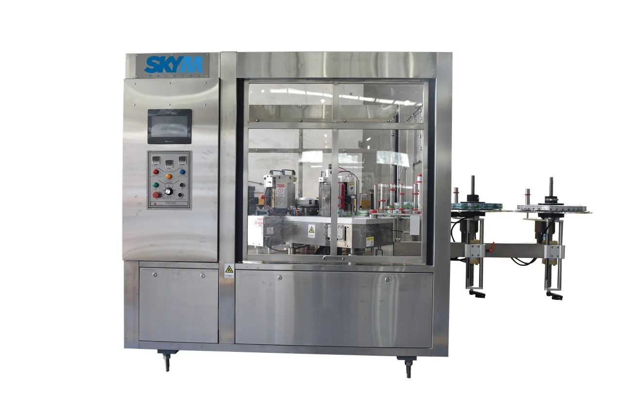 Automatic Hot Melt Glue OPP Bottle Labeling Machine  7