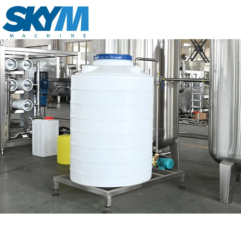 Station de traitement d'eau potable par osmose inverse pour systèmes de purification commerciaux 1