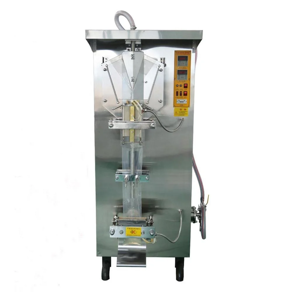 Automatic Water Pouch Packing Machine Liquid Bag Filler Equipment 10