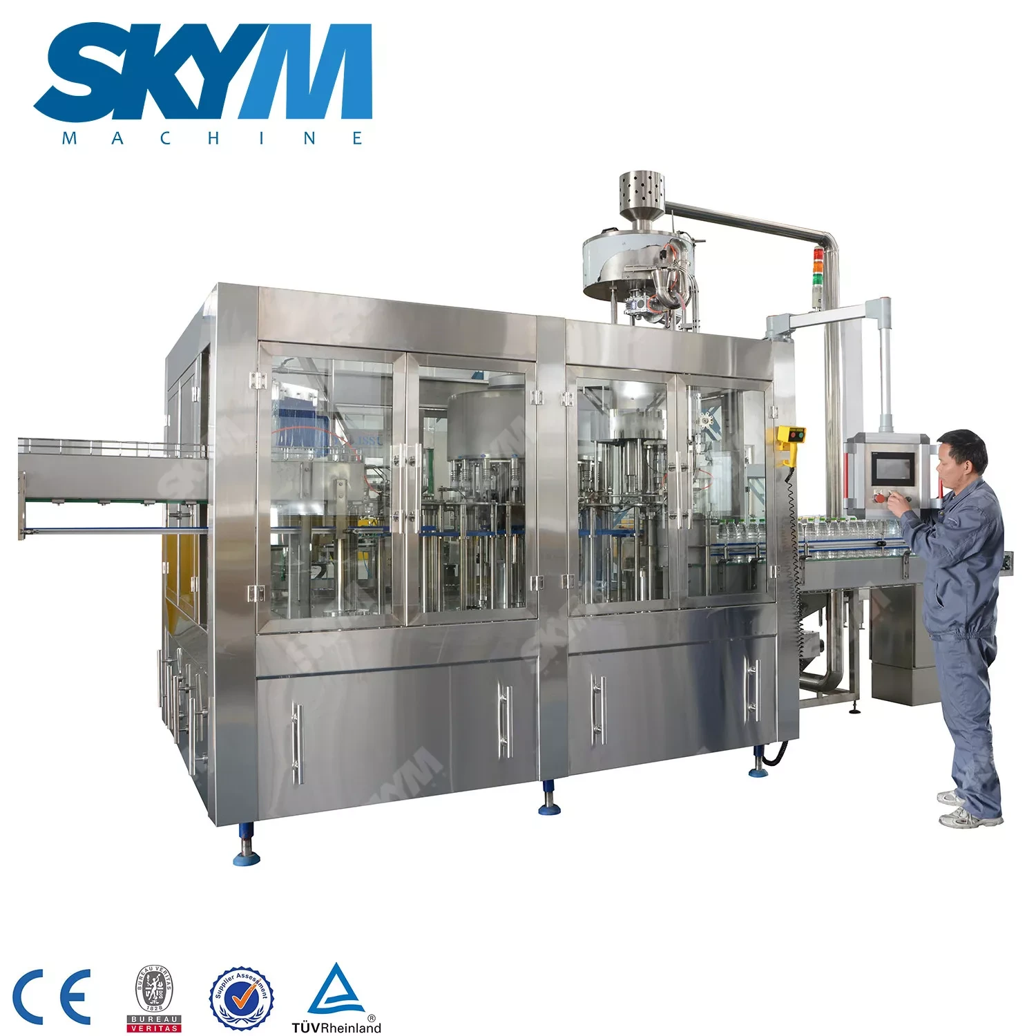 Automatic 3 in 1 Bottle Water Filling Machine 1