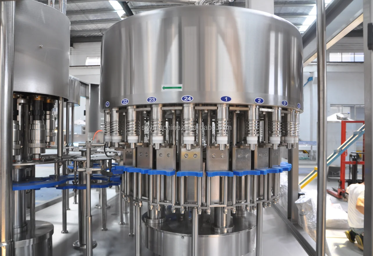 500ml Plastic Bottle Drinking Beverage Pure Mineral Water Bottling Filling Machine  9