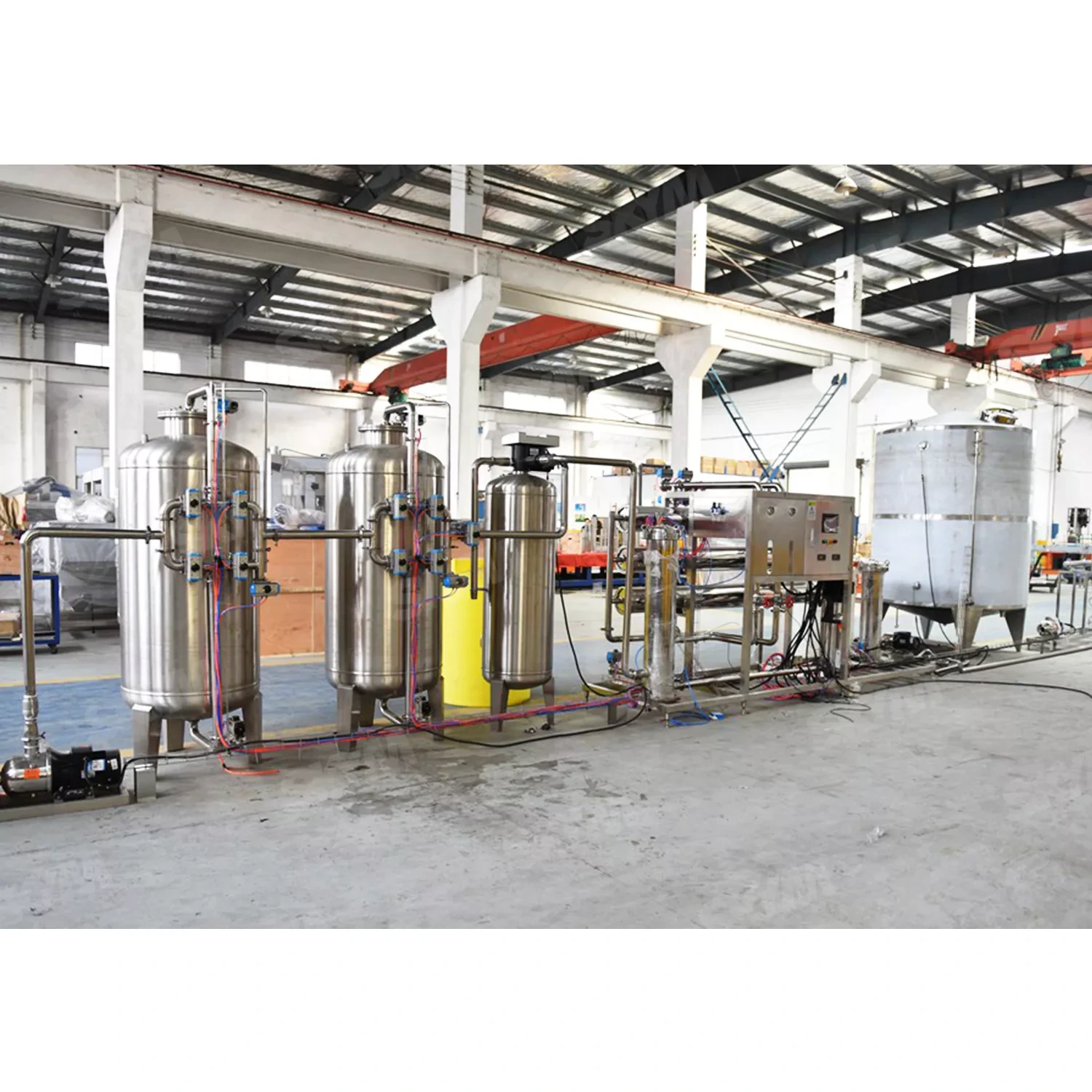 Touch Screen Ro Water Treatment Systems Pv Machine  1