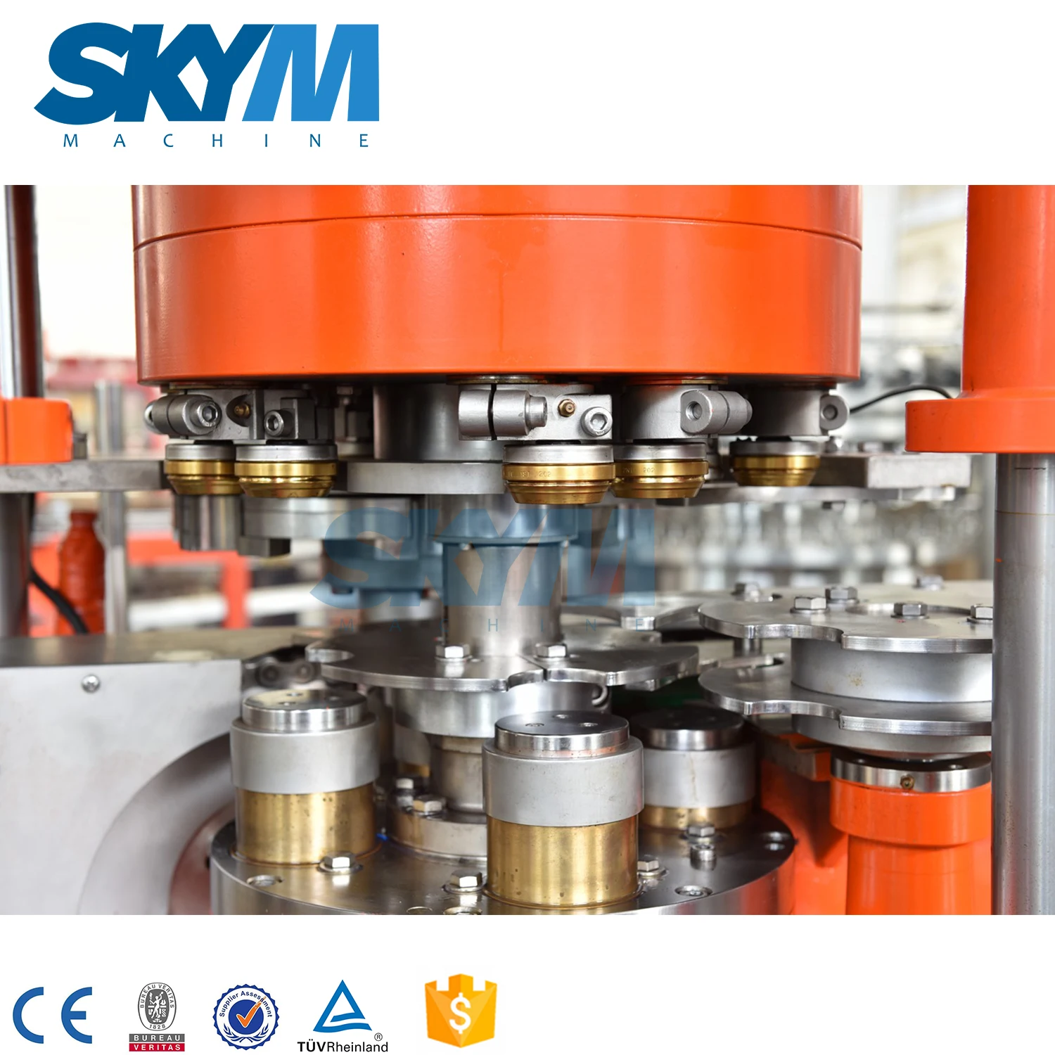 Aluminum Cans Tins Beer Carbonated Beverage Bottling Equipment 12