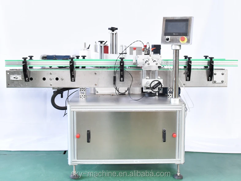 Automatic Wine Glass Bottle Self Adhesive Sticker Machine 10