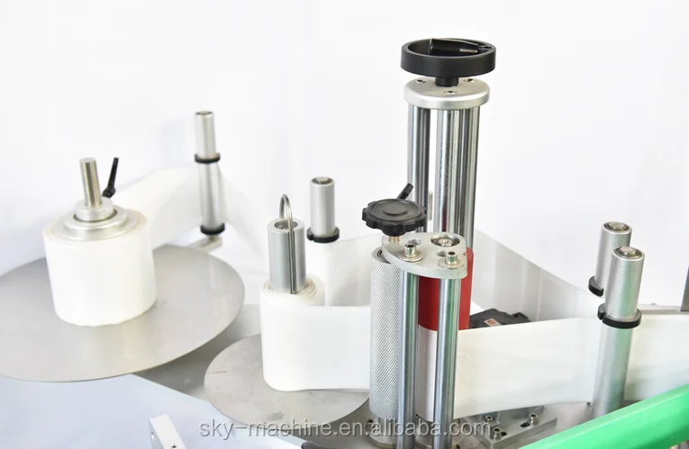 Automatic Wine Glass Bottle Self Adhesive Sticker Machine 12