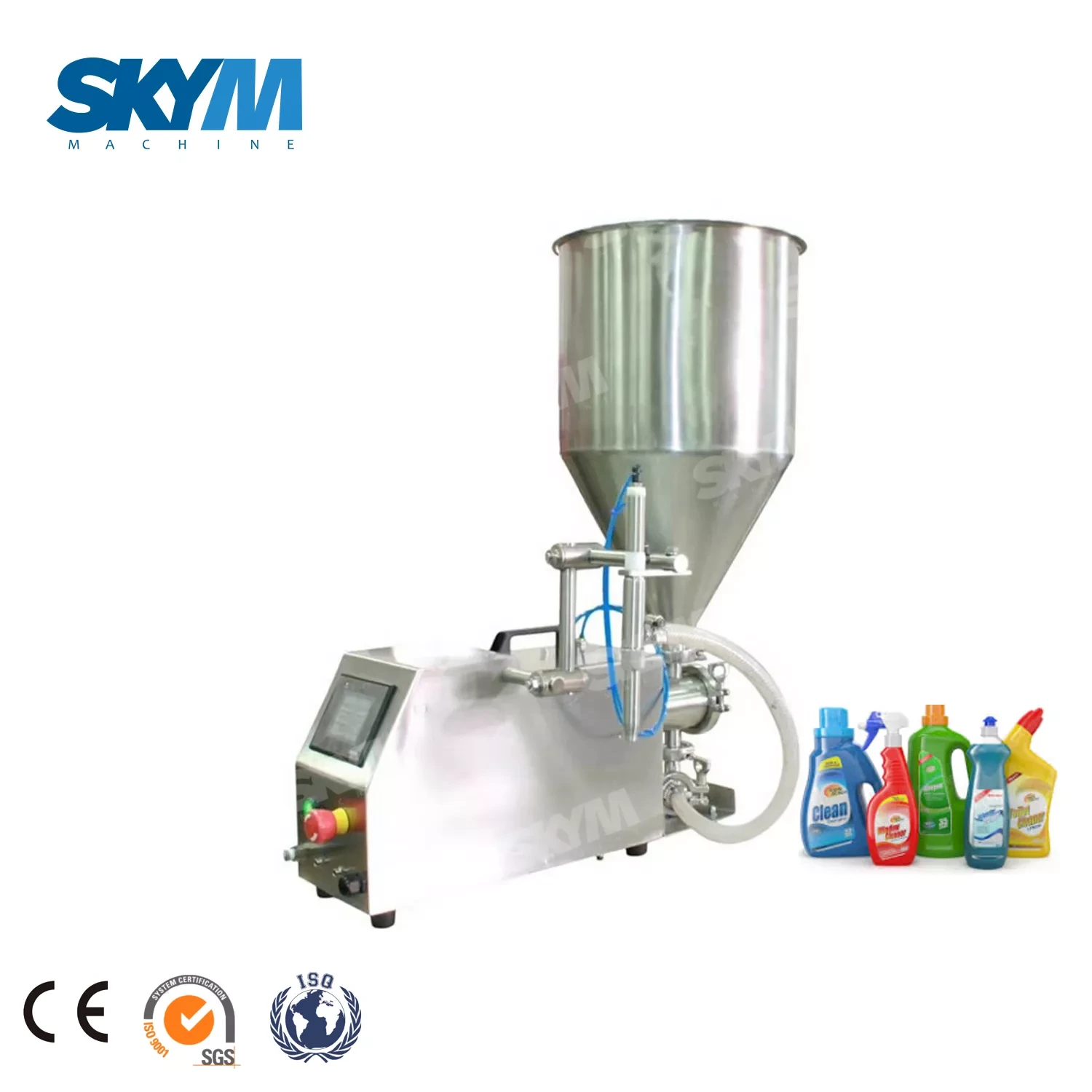 Low Price Semi-auto Factory Liquid Soap Filling Machine 1