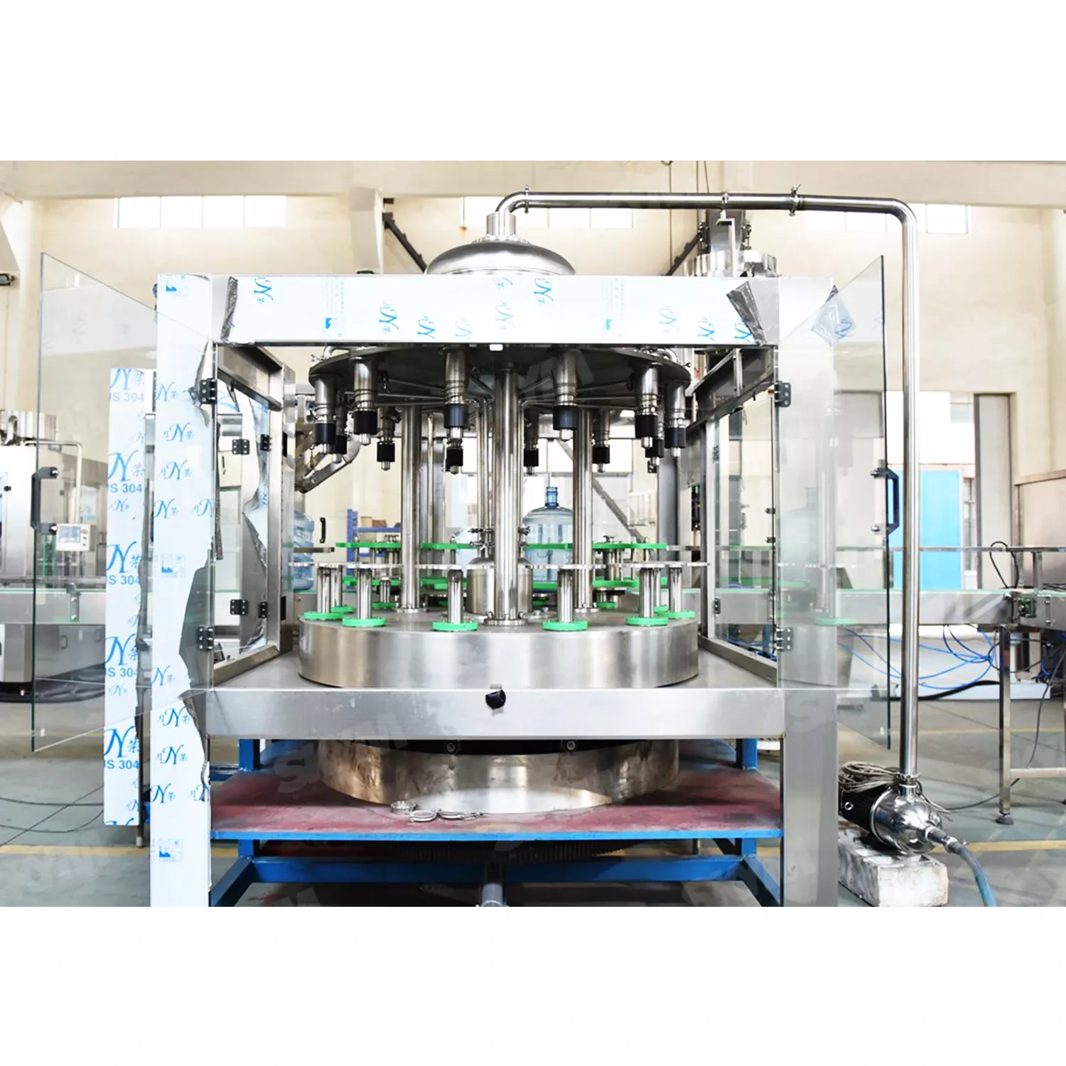 Automatic 5 Gallon Barrel Water Production Line  1