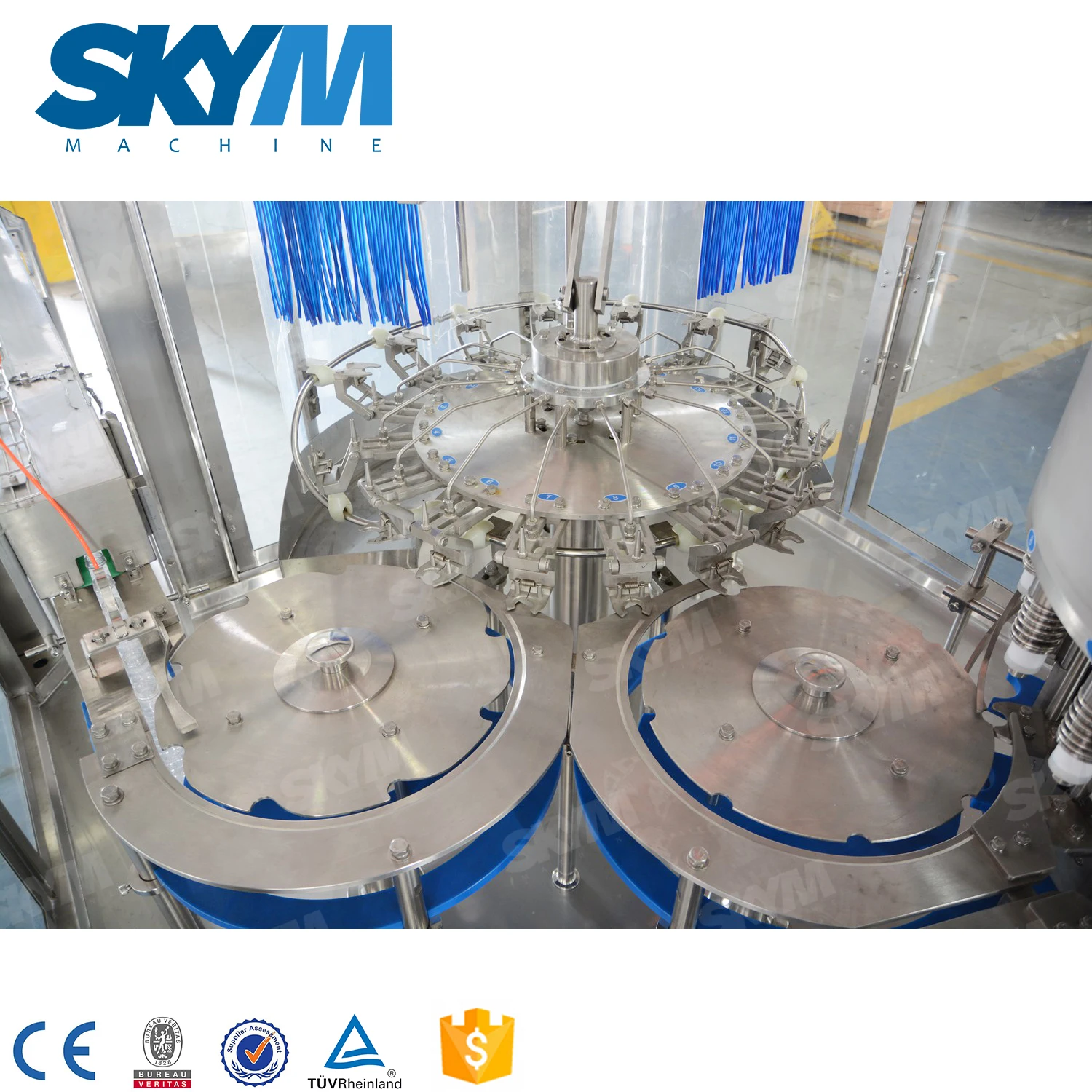 Automatic 3 in 1 Bottle Water Filling Machine 9