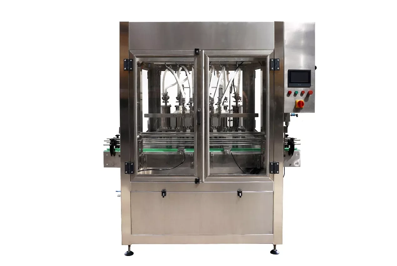 High Accurate Electric Flow Meter Detergent Filling Machine 1