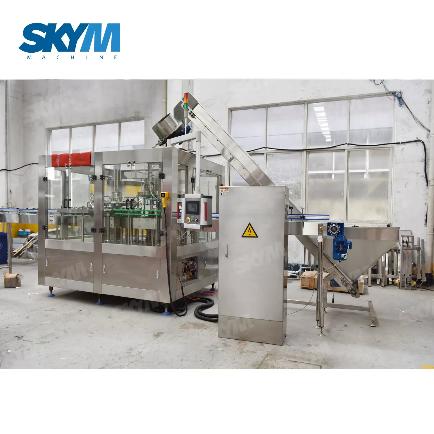 Beer Carbonated Water Rinser Filling And Capping Machine 1