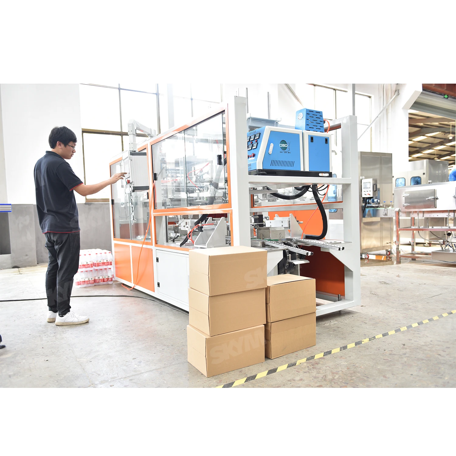 Automatic Carton Corrugated Box Making Machine Price  10