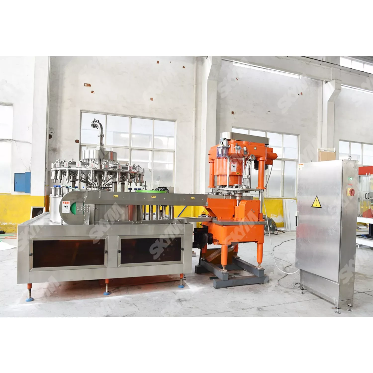 18000cans/hr Soft Drink Aluminum Canning Production Line  1