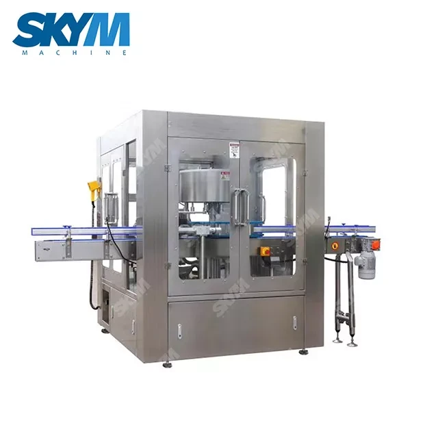 Automatic Rotary Round Square Bottle Hot Melt Glue OPP Labeling Machine For Soap Bleach Bottle 1