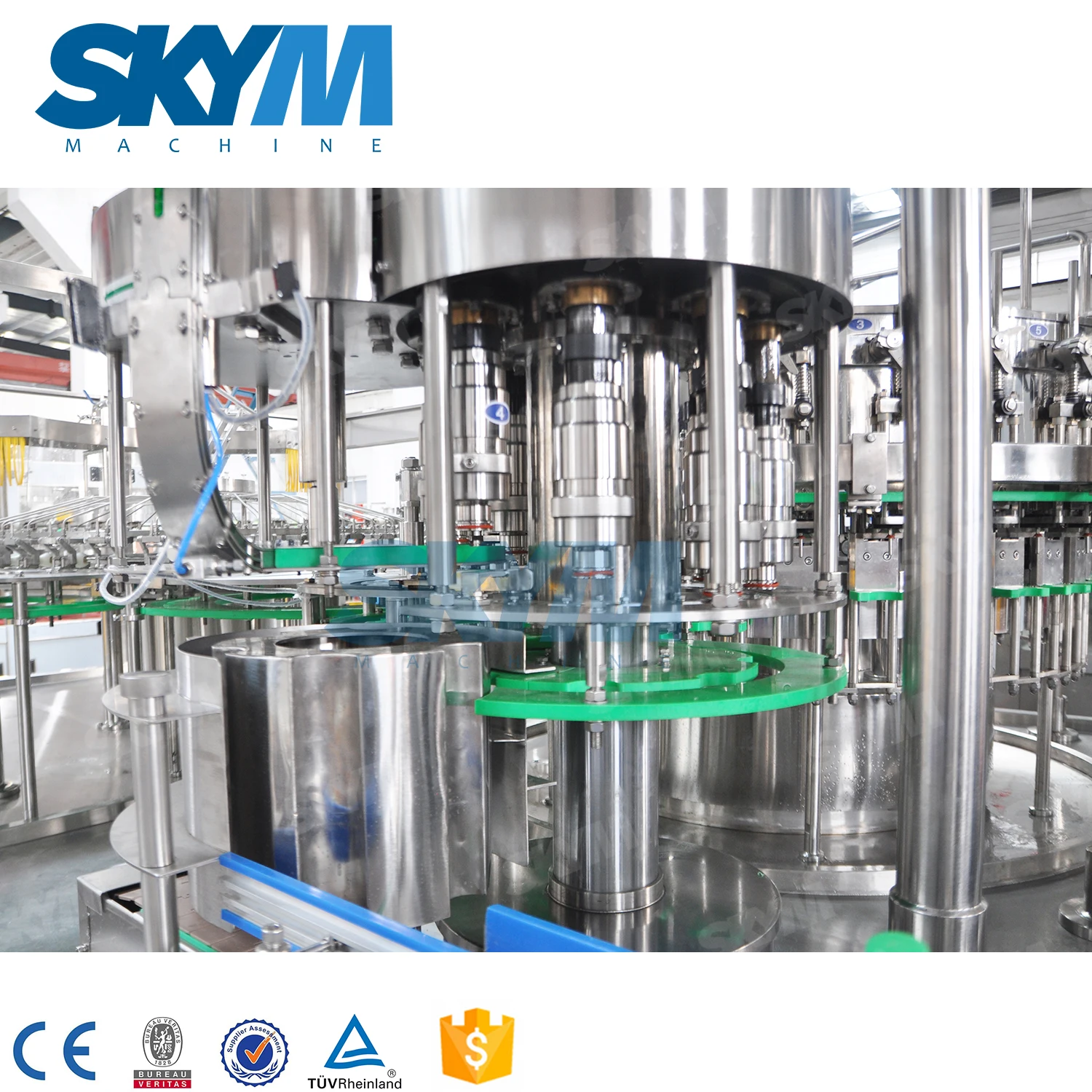 32 Heads Carbonated Drink Beverage Filling Machine 11