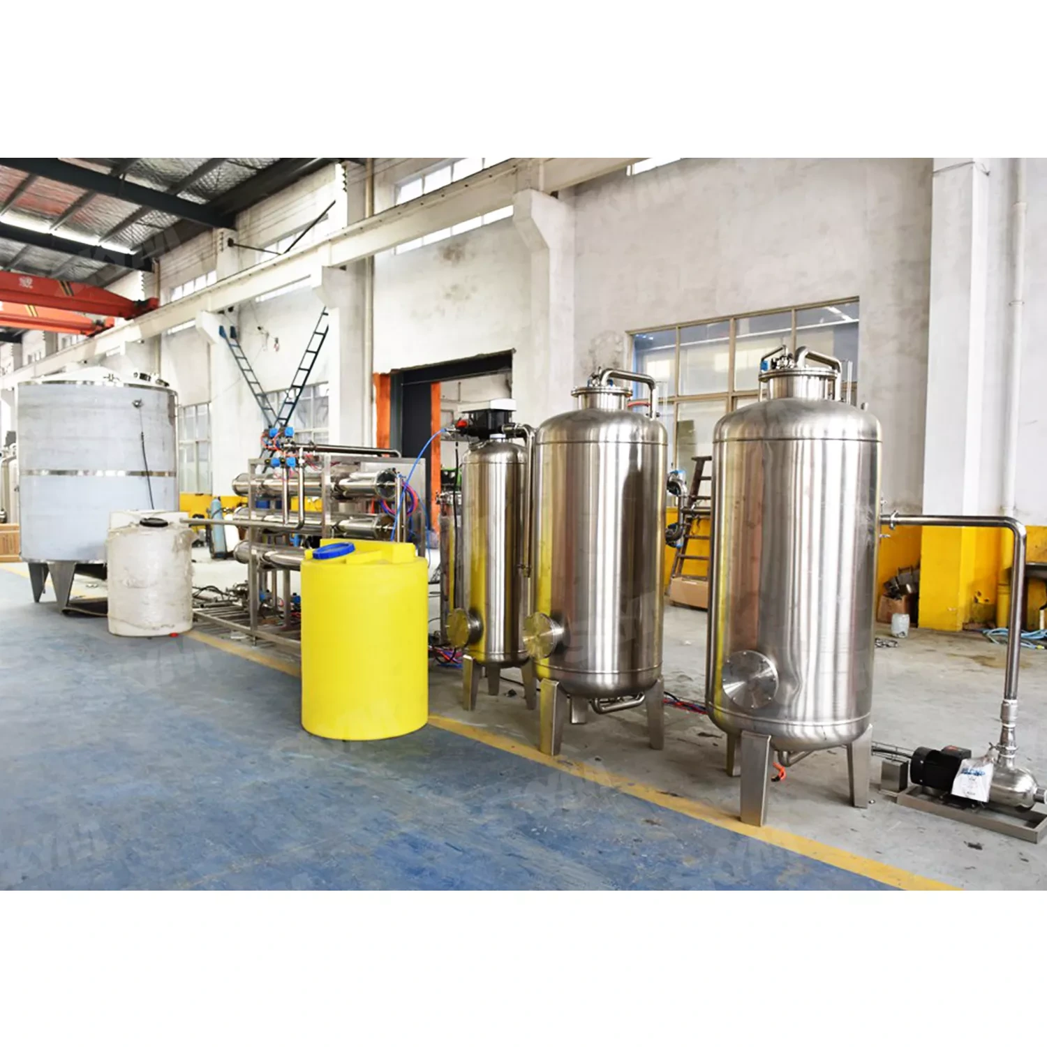 Water Purification Station Filling Drinking Water Treatment Plant  1
