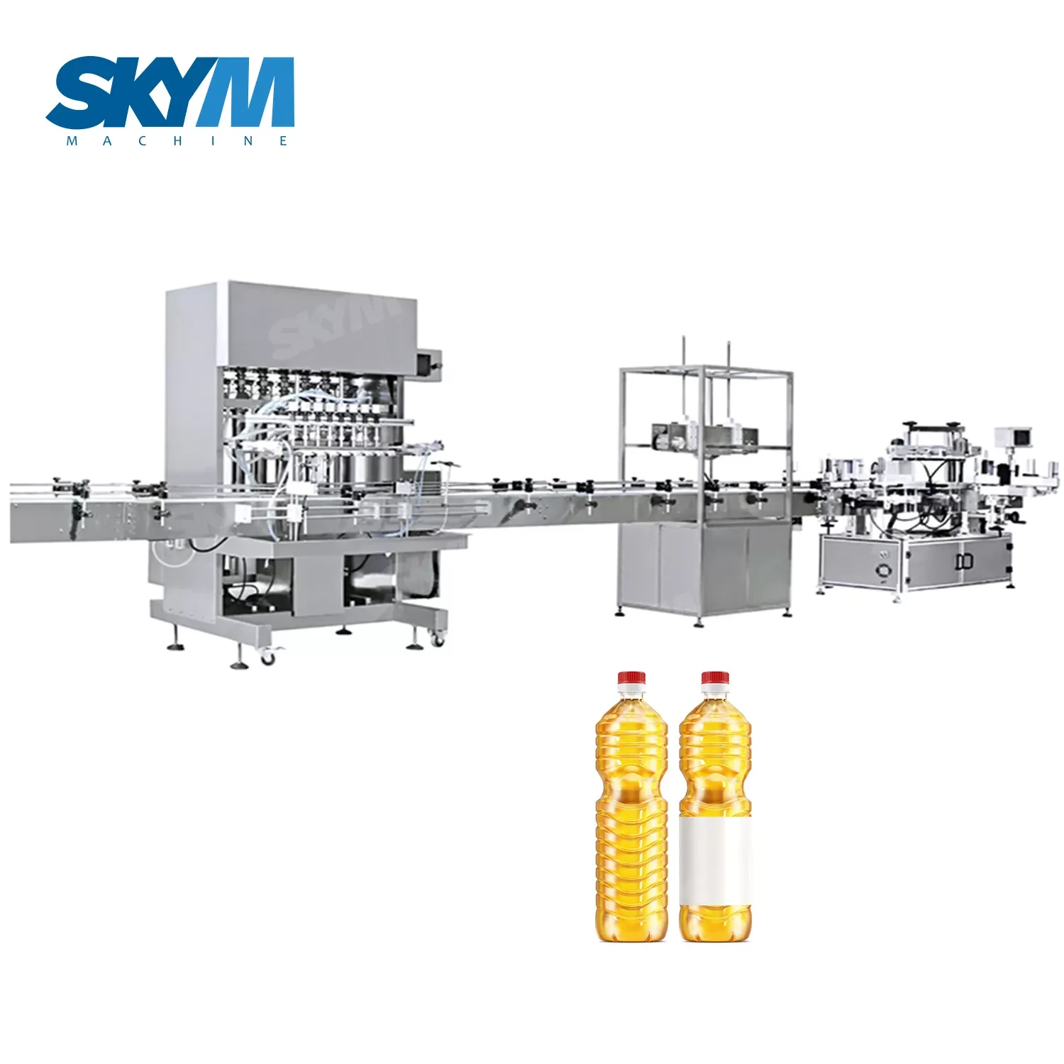 6L High Speed Edible Oil PET Bottle Filling Machine 1
