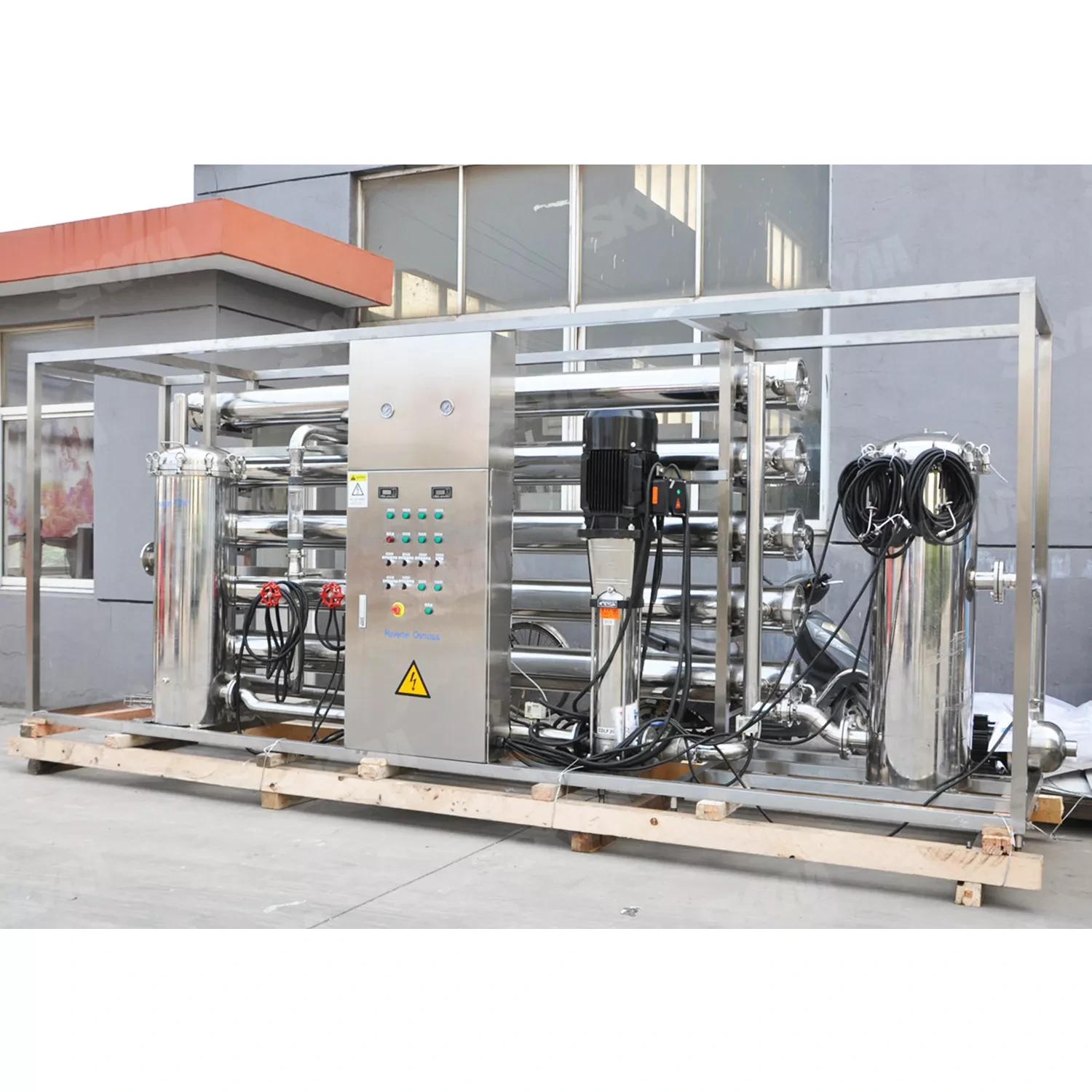 RO15000 RO Water Treatment Plant with Ozone Sterilization 1