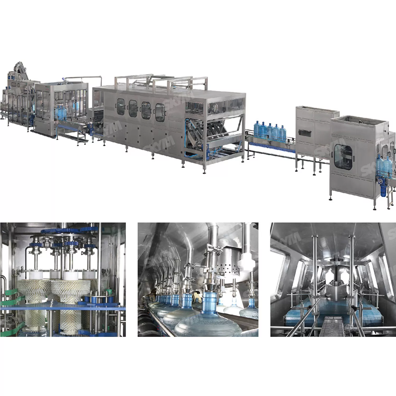 What is the specific content of 5Gallon Barrel Water Production Line？