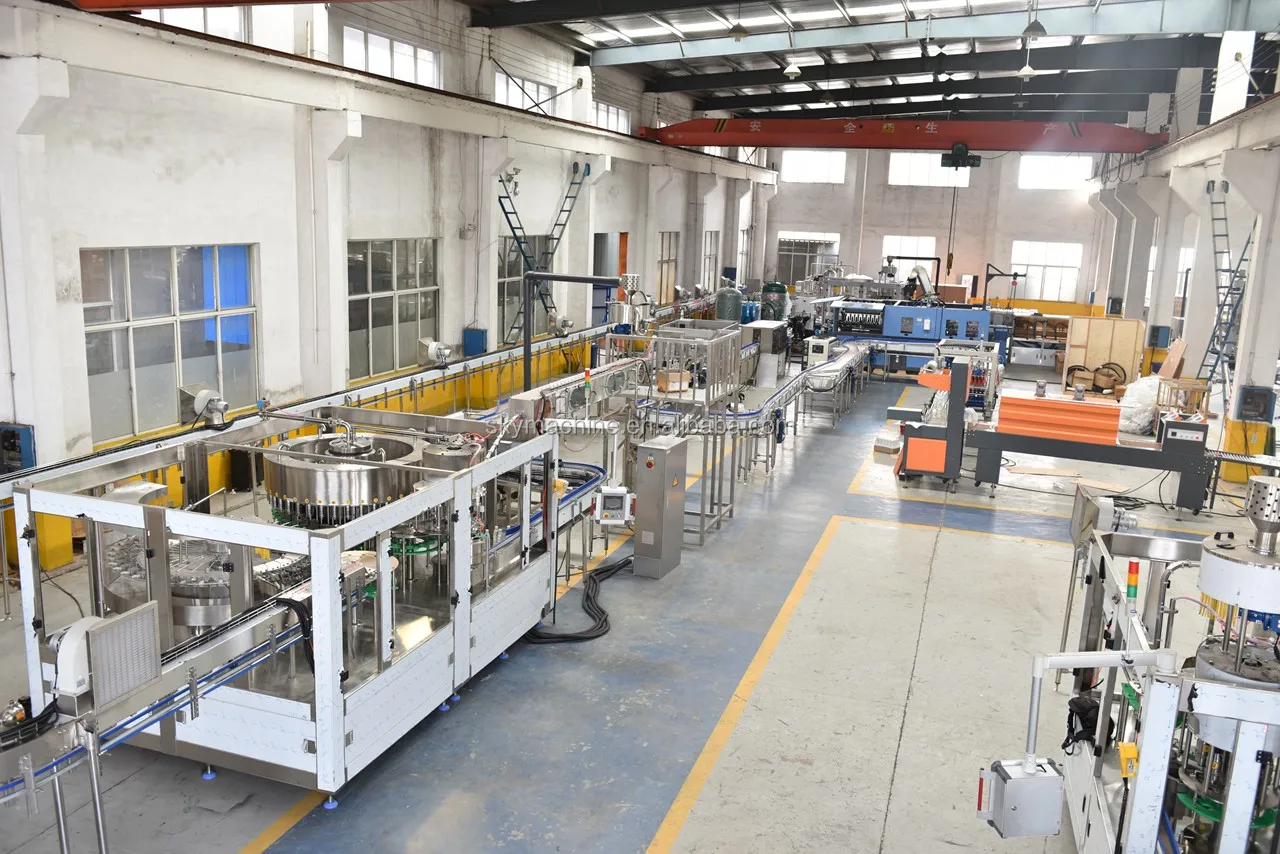 Aluminum Cans Tins Beer Carbonated Beverage Bottling Equipment 20