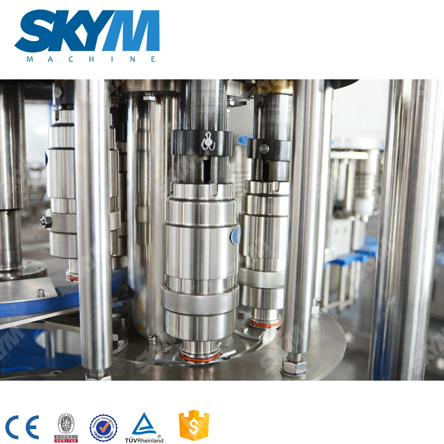 Automatic 3 in 1 Bottle Water Filling Machine 11