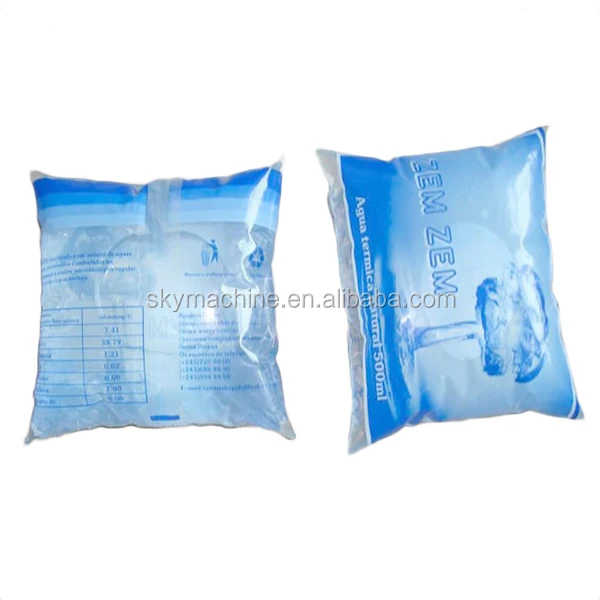 Film Packing Pure Water Sachet Filling Sealing And Cutting Machine 7