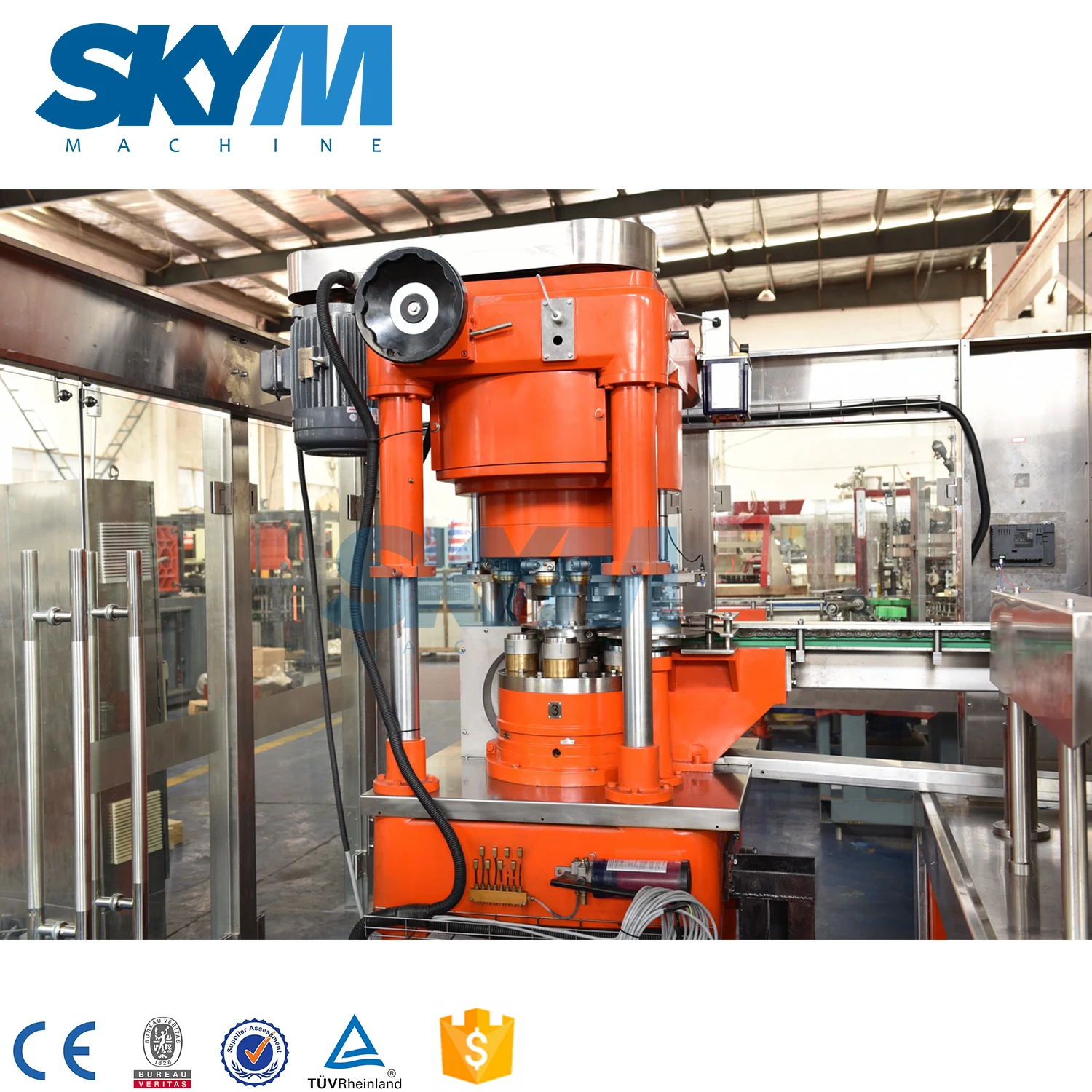 Aluminum Cans Tins Beer Carbonated Beverage Bottling Equipment 13