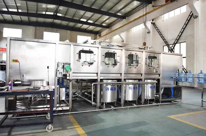 120BPH 3-5 gallon barrel water production line  1