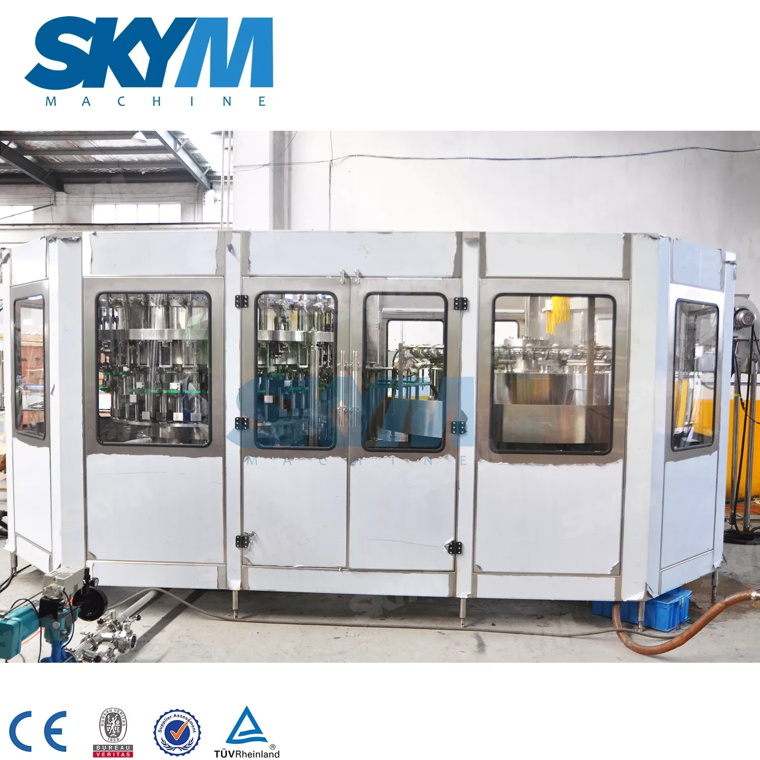 12000BPH Sparkling Water Glass Bottle Filling Machine 1