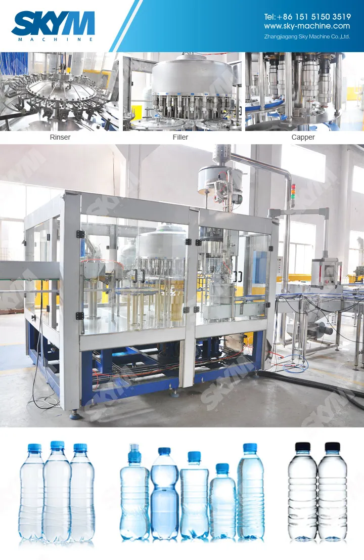 A To Z Complete Production Line Bottled Pure Water Project Filling Machine 7