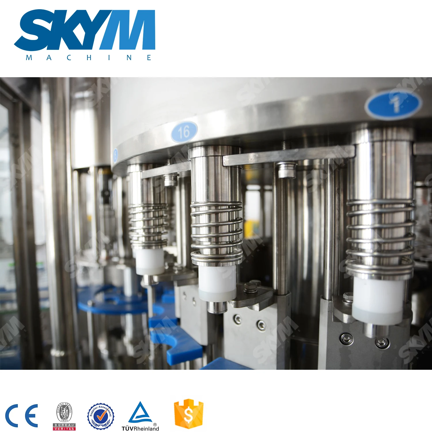 Automatic 3 in 1 Bottle Water Filling Machine 10