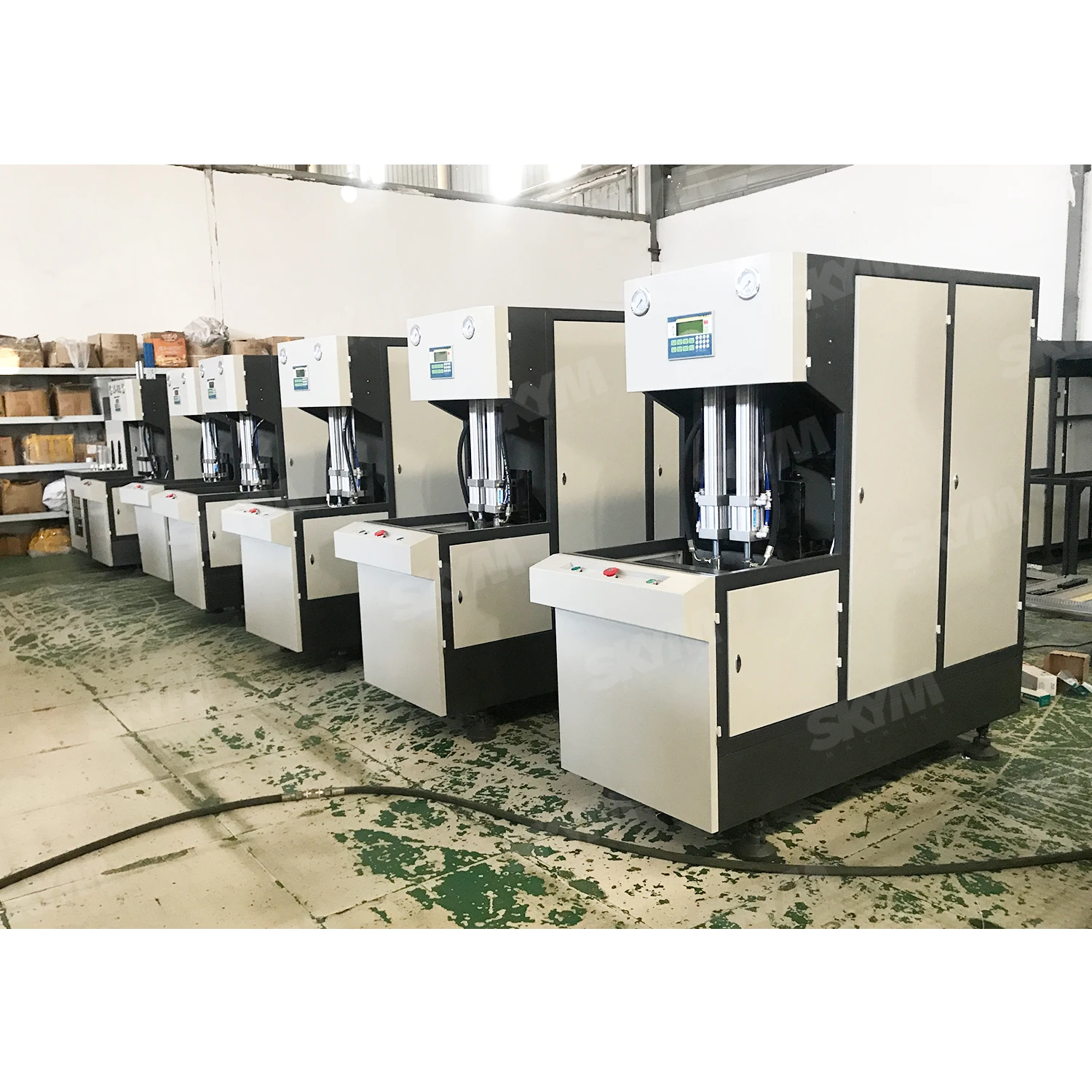 Semi-auto One Blowers One Heater Plastic Bottle Blow Molding Machine 7