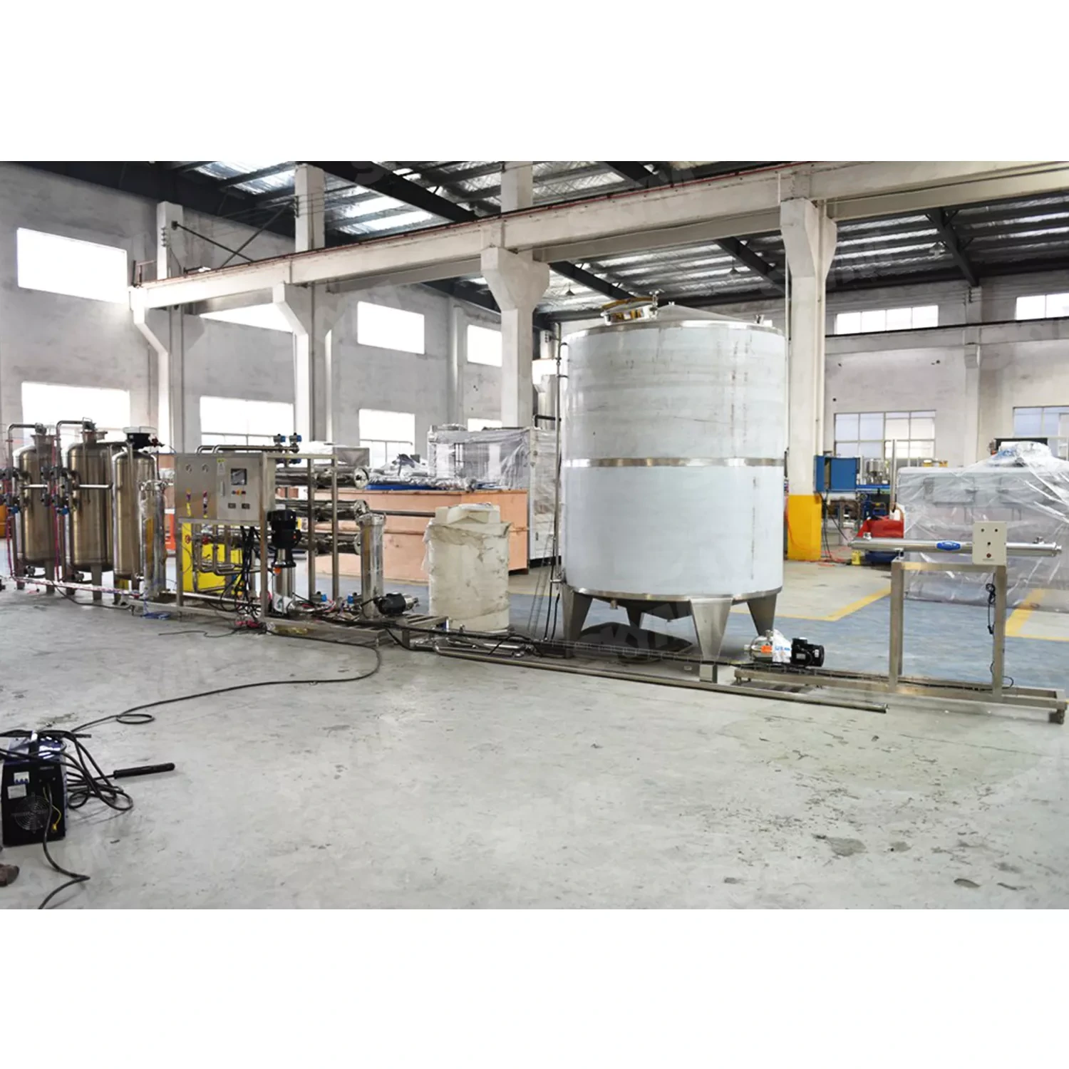 RO Water Treatment System with UV Equipment 1